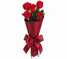Букет 5 Красных роз Эдлесс Лав в Кувшиново