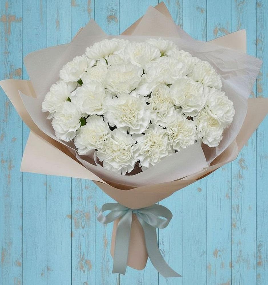 Букет цветов из: Гвоздики в Кувшиново