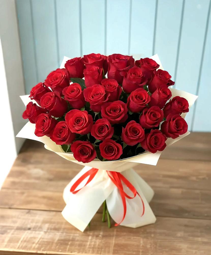 Букет 29 Красных роз в Кувшиново