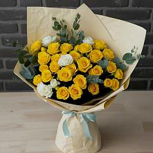 Букет цветов из:  Розы #REPLACE_PRED# Кувшиново