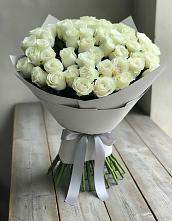 Букет 35 Белых роз в Кувшиново