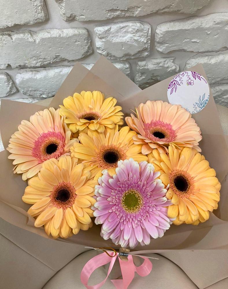 Букет цветов из: Герберы в Кувшиново