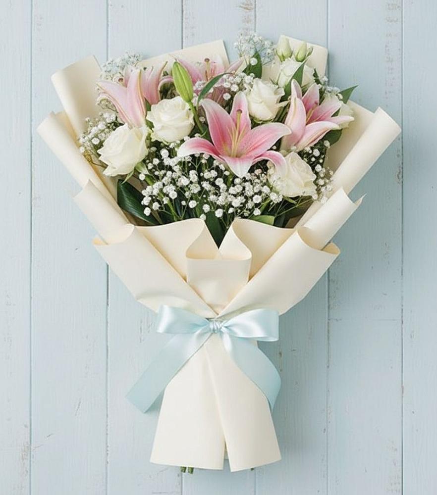 Букет цветов из: Лилии в Кувшиново