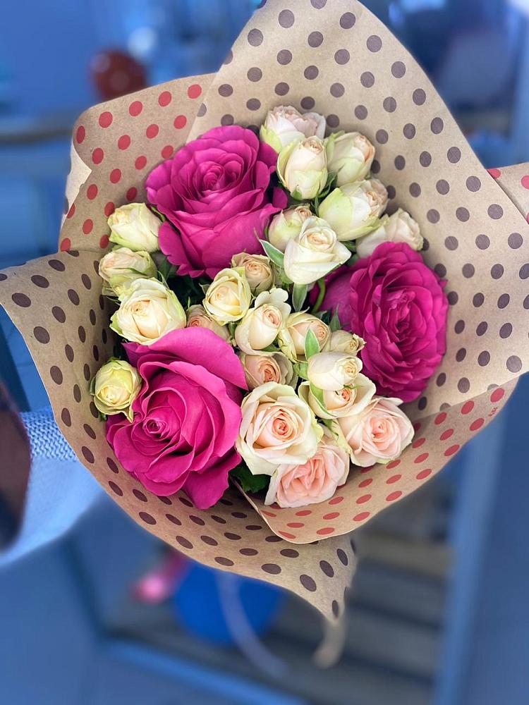 Букет цветов из: Розы в Кувшиново