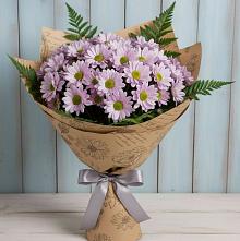 Букет цветов из:  Хризантемы #REPLACE_PRED# Кувшиново