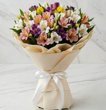 Букет цветов из:  Альстромерии в Кувшиново