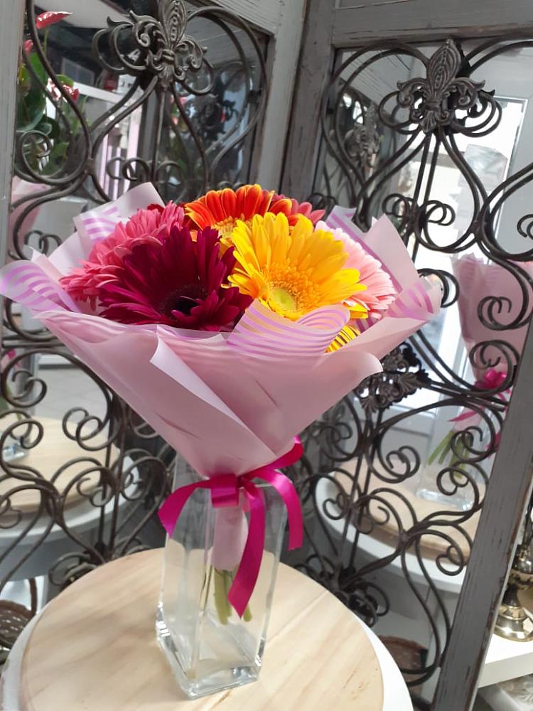 Букет цветов из: Герберы в Кувшиново