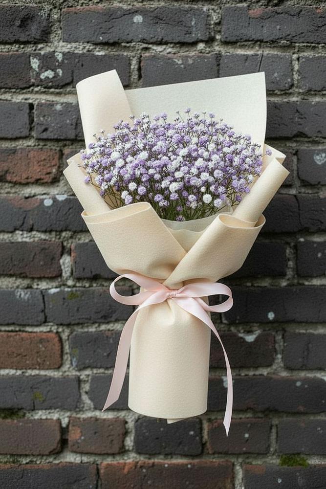 Букет цветов из: Гипсофила в Кувшиново