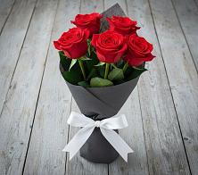 Букет 5 Красных роз Эдлесс Лав #REPLACE_PRED# Кувшиново