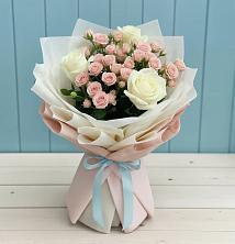 Букет цветов из:  Розы в Кувшиново