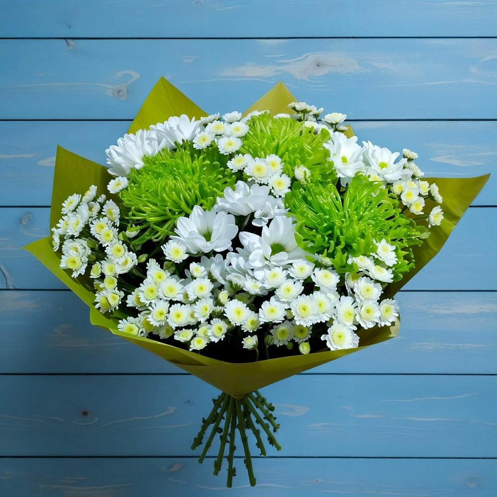 Букет цветов из: Хризантемы в Кувшиново