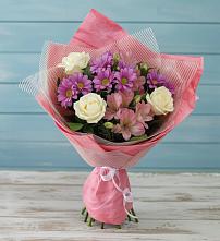 Букет цветов из:  Герберы #REPLACE_PRED# Кувшиново
