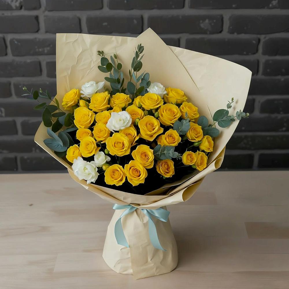 Букет цветов из: Розы в Кувшиново