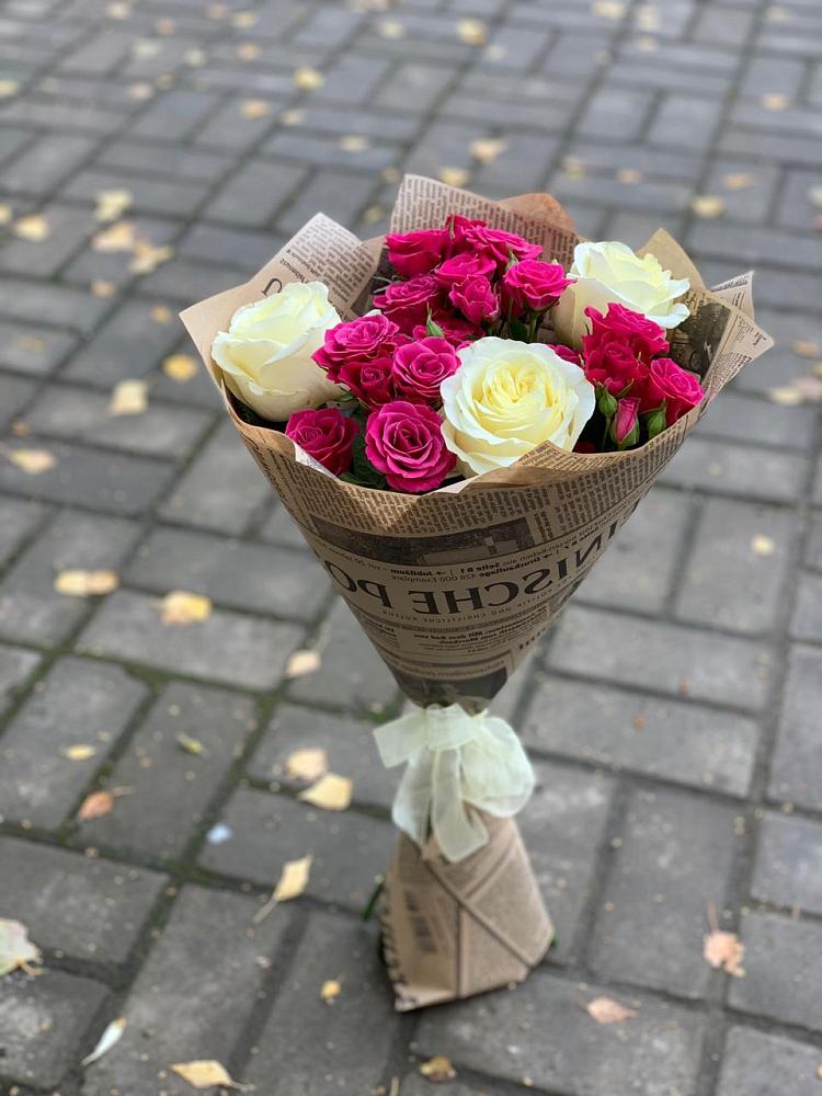 Букет цветов из: Розы в Кувшиново