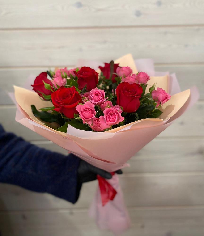 Букет цветов из: Розы в Кувшиново
