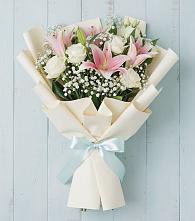 Букет цветов из:  Лилии в Кувшиново