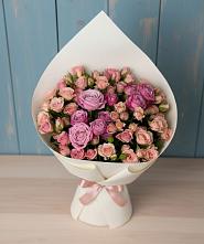 Букет цветов из:  Розы #REPLACE_PRED# Кувшиново